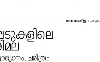 ചെപ്പേടുകളിലെ ശബരിമല : പഠനം, വ്യാഖ്യാനം, ചരിത്രം – സന്തോഷ് ഇ.