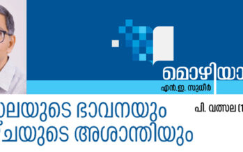 വത്സലയുടെ ഭാവനയും കാഴ്ചയുടെ അശാന്തിയും – പി. വത്സല (1938- 2023) 